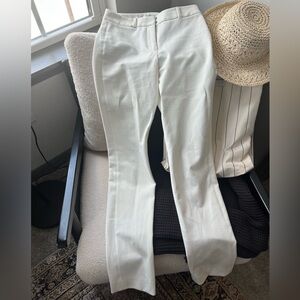 White straight leg pants White House black market